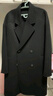 伯爵卓尔高端全羊毛双面呢大衣100%男士2025秋冬季新款中长款通勤男装外套 黑色 【常规款-无内胆】 S (165) 实拍图