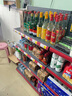 乐企超市货架展示架便利店货物架药店小卖部零食店文具店置物架子展柜 四层主架 （升级加厚） 端头带侧网长72*宽42*高130cm 实拍图