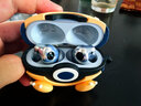 魔杰乐（MOJIELE）创意卡通适用华为freebuds5i保护套freebudspro3耳机保护壳freebuds6i蓝牙耳机壳 【卡比兽 精灵球】送挂钩液态硅胶不掉盖 华为Freebuds Pro 实拍图