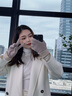 欧凡迪 羊毛手套女触屏秋冬加绒保暖复古优雅防风骑车开车骑行厚手套冬 百搭卡其 双纽扣加绒手套 均码 实拍图