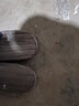 安尚芬棉拖鞋男士秋冬居家居防滑加绒保暖厚底户外防水全包跟羽绒棉鞋女 黑色【加绒高帮款】 40-41 适合39-40 实拍图