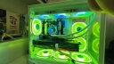 玩嘉 孤勇者白+律动RGB六风扇+360水冷套装 电脑机箱台式机MATX海景房240/360水冷全侧透ITX桌面MINI 晒单实拍图