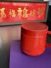 虎牌（TIGER）教师节礼物保温杯水杯茶杯咖啡杯真空办公杯多色可选MCI-A28C 深红色R 280ml 实拍图