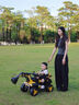 WORK BABY儿童电动挖掘机可坐大人宝宝遥控挖土机男女小孩生礼物玩具工程车 卡洛黄+单驱+音乐蓝牙 实拍图