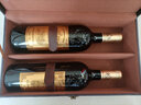 致绪红酒包装盒酒具葡萄酒礼盒皮箱子双支手提皮质装酒箱高档通用 金色双支（带酒具） 实拍图
