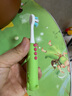 柯斯德尼（kidsneed）儿童牙刷0-1-2-3到6一12岁以上宝宝软毛婴儿幼儿专用乳牙小孩牙膏 【适用于1-3岁】绿野龙 实拍图