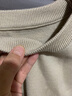真维斯（Jeanswest）男士春秋季新款圆领套头针织衫打底时尚薄款舒适弹力百搭上衣 杏色-圆领 XL 码 135-150斤 实拍图