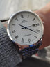 罗臣（LORSSON）德国表进口机械表男绅士系列男士手表简约商务自动机械防水腕表 绅士系列-白盘罗马刻度 实拍图