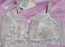 梦芭蒂内衣女刺绣蕾丝乳胶文胸大胸显小显瘦薄款无钢圈聚拢防下垂胸罩 实拍图