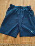 特步（XTEP）儿童童装中性夏季短裤轻薄梭织运动五分裤 深奥蓝(9262) 140cm 实拍图