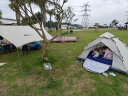 科沃（KOVOL）涂银天幕户外露营方形四角大空间野餐帐篷防雨防晒野外便携式 实拍图