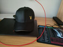 花花公子（PLAYBOY）帽子棒球帽鸭舌帽休闲街头嘻哈情侣防晒遮阳帽弯檐男女通用 【黑帽时尚标】 实拍图