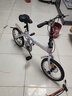 三河马 16寸超轻便携自行车小轮迷你自行车男女款折叠自行车学生车碟刹 单速高配碟刹白色适合130-165 16寸 实拍图