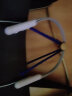 京芝 X12蓝牙耳机挂脖式无线双耳跑步运动 适用苹果iPhone14\/13华为荣耀小米索尼安卓通用 白色【60小时续航】 实拍图