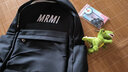 玛嘎 日系纯色书包女韩版原宿高中生大学生潮流帆布简约百搭大容量背包 韩国ins初中生小学生女生双肩包 黑色（带猫鱼挂件） 小号 实拍图