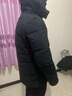 老爷车 中老年人爸爸羽绒服男装冬季短款加厚宽松大码连帽父亲冬装外套 6808-灰色 180/XL（建议115-135斤） 实拍图