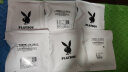 花花公子（PLAYBOY）男士内裤男纯棉10A抑菌四角短裤头裤衩宽松男式运动大码棉平角裤 【高支新疆棉+10A桑蚕丝抑菌】 浅灰+品蓝+铁灰 3条 L （推荐100-120斤） 实拍图