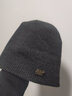 JEEP吉普羊毛毛线帽男士帽子冬季针织帽子男青年户外运动休闲加厚保暖防寒帽男女同款 深灰色 均码 实拍图