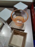 ADERIA津轻玻璃杯手工金箔日本进口石塚硝子水杯茶杯木礼盒礼物碧300ml 实拍图