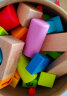 Hape儿童积木玩具进口榉木80粒数字字母桶装男孩女孩节日礼物E8402 晒单实拍图