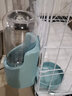 憨憨宠 猫咪自动喂食器挂碗悬挂饮水器猫碗狗碗小型犬粮投食器宠物用品 悬挂喂水器+粮食碗【带零食碗】 实拍图