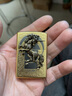 ZIPPO打火机韩版珍藏ZBT-1-32b金色黑冰独角兽 520礼物送男友 金色独角兽送礼盒装（支持刻字） 实拍图
