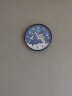 朗越客厅挂钟家用现代简约北欧石英钟表创意个性卧室静音挂墙钟免打孔 经典黑框【270款】 12英寸直径30厘米 实拍图