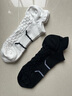 伦洛弗毛巾底袜子男士运动纯色棉短袜女夏季不臭脚吸汗加厚专业跑步健身 按摩底运动袜（3黑2白）夏季薄款 均码 实拍图