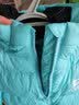 雪中飞冬季新款儿童羽绒服男童保暖外套女童中大童冬季面包羽绒服 薄荷绿 160 实拍图