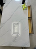 比里屋 茶几 岩板伸缩茶几电视柜组合客厅大小户型意式极简百搭款茶桌 岩板伸缩茶几（1.3-2米） 意大利进口岩板 实拍图