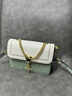 塔驰密司 新年包包品牌奢侈单肩斜挎包女士七夕情人节送女友老婆生日礼物 白绿色 实拍图