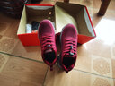 新款老人鞋女士春秋闰月妈妈鞋中老年健步鞋男软底网面休闲运动鞋 2901枣红女四季款轻便舒适 37 标准尺码 实拍图