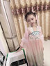 九能女童汉服夏款超仙女古装儿童2025新款古风唐装公主裙表演出演服 粉色人鱼公主 130 适合116-125/44-53斤 实拍图