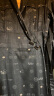 PORTS宝姿女装 秋冬新品长袖中长连衣裙SL9D030LPP077 黑色印花 4 晒单实拍图