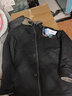 JEEP SPIRIT加绒夹克棉袄子硬汉男装休闲加厚外套男大码棉服棉衣男潮男冬装 黑色 4XL 实拍图