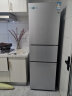 格力晶弘冰箱216升三门三温家用电冰箱小型快速制冷节能静音办公室出租房BCD-216TCL BCD-216TCL/太空银 实拍图