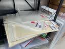 荣宝斋 卡纸书画纸 半生熟宣文房四宝国画书法长方形扇面圆形工笔花鸟画书法纸镜片装框硬作品纸 熟宣-外方内圆-外麻（38x38） 实拍图