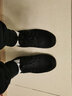 斯凯奇（Skechers）男鞋时尚潮流透气缓震跑步鞋男运动休闲鞋 161-BBK全黑色（小星脉） 42 (265mm) 实拍图