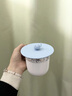 SP SAUCE日本食品级硅胶防尘水杯盖配件耐高温玻璃杯马克杯盖通用盖子 蓝色2个 直径约10.8厘米 实拍图