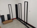 唐辑 钢制书架书柜落地学校图书馆阅览室档案架 黑色单面五层一列四 实拍图