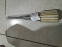 OFEIS 不锈钢烧烤签子烤肉串穿羊肉串签烧烤针烧烤工具木柄烤签20只 实拍图