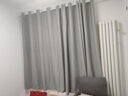 西漢（XIHAN）免打孔罗马伸缩杆窗帘简约成品卧室阳台客厅飘窗窗帘布隔断遮阳帘 雅灰色 适用宽2.1-2.6米【帘高2.0】双开 实拍图