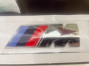 WTS 宝马M标改装车标尾箱标1系2系3系5系GT新X1X3X4X5X6装饰侧标叶子板改装M标 原装款9cmM标尾标 实拍图