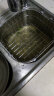 世韩 不锈钢厨房水槽沥水架晾碗架沥水篮水池置物架洗菜篮 平网【A1】内径28*25外径31*28 2L 实拍图