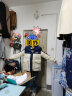 鸭鸭（YAYA）【一衣三穿】冬季新款羽绒服女中长款韩版保暖时尚工装冲锋外套KL 孔雀蓝色 160 实拍图