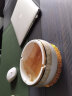 恒古（Heregur）青花陶瓷欧式复古客厅烟灰缸精品大号实用陶瓷大码收纳烟缸时尚创意个性办公室圆形 大号金青花 晒单实拍图