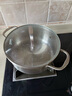 Momscook慕厨（Momscook）不锈钢火锅锅复底304平底双耳煎锅具电磁炉通用 22×9cm火锅-VC2209GL 实拍图