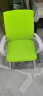 凡积 电脑椅子家用 办公椅老板椅 时尚转椅特价弓形椅职员椅座椅子电竞椅主播椅子游戏椅 工字型白+绿 实拍图