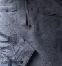 柒牌（SEVEN）男装翻领夹克男2024春季薄款时尚潮流工装风仿麻印花休闲外套 晒单实拍图