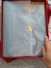宝石蝶真丝丝巾女100%桑蚕丝旗袍披肩围巾女妈妈生日礼物女礼盒/浅夏2 实拍图